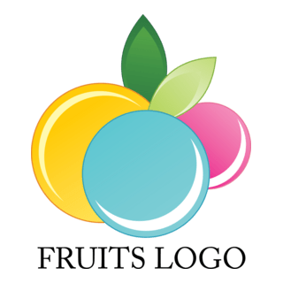 Fruits Design Logo PNG Vector