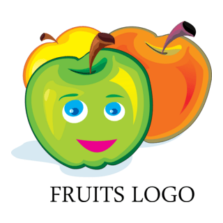 Fruits Logo PNG Vector