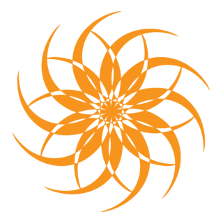 GEOMETRIC STAR DECORATION Logo PNG Vector