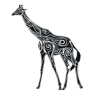 Giraffe Logo PNG Vector
