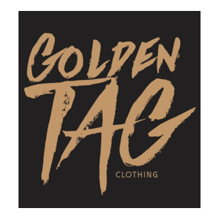 Golden Tag Clothing Logo PNG Vector