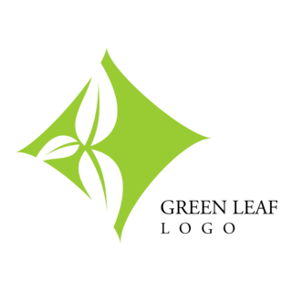 Green Leaf Nature Logo PNG Vector