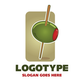 Green Olive Logo PNG Vector