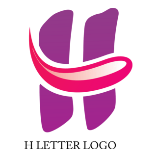 H Letter Design Logo PNG Vector
