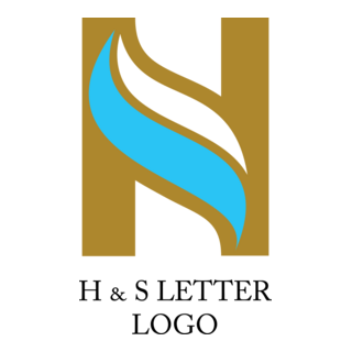 H S Letter Logo PNG Vector