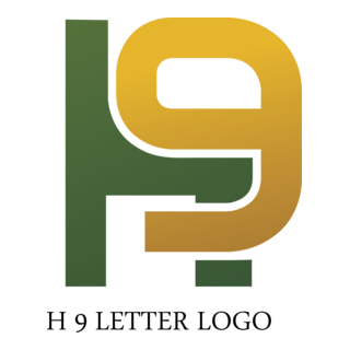 H9 Letter Logo PNG Vector