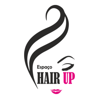 Hair Up Logo PNG Vector