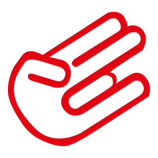 Hand Design Logo PNG Vector