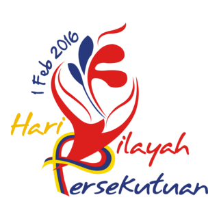 Hari Wilayah Persekutuan Logo PNG Vector