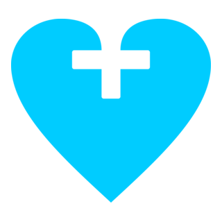 Heart Plus Logo PNG Vector