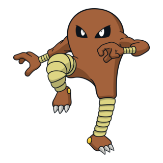 Hitmonlee Logo PNG Vector