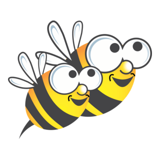 Honey Bee Logo PNG Vector