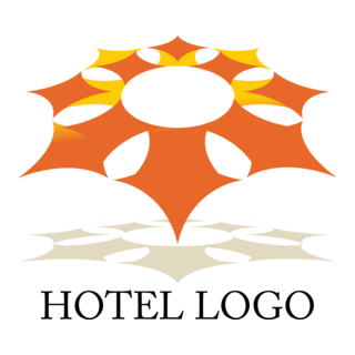 Hotel Wheel Logo PNG Vector