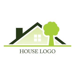 House Building Idea Logo PNG Vector