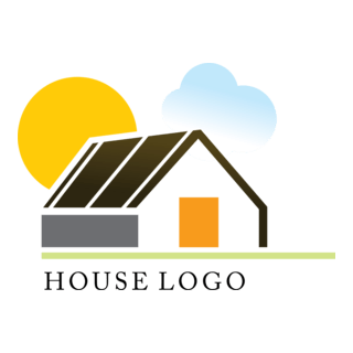 House Design Logo PNG Vector