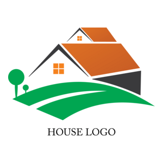 House Design Logo PNG Vector