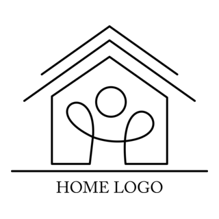 House Design Logo PNG Vector