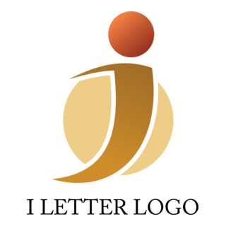 I Alphabet Logo PNG Vector