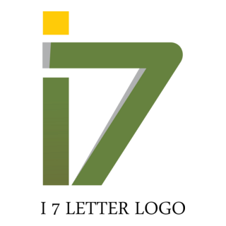 I7 Letter Logo PNG Vector
