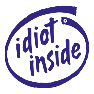 Idiot inside Logo PNG Vector