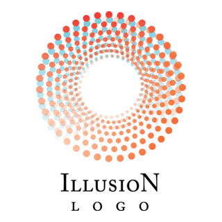 Illusion Circle Logo PNG Vector