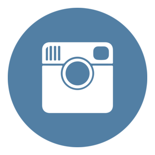 Instagram flat icon circle Logo PNG Vector