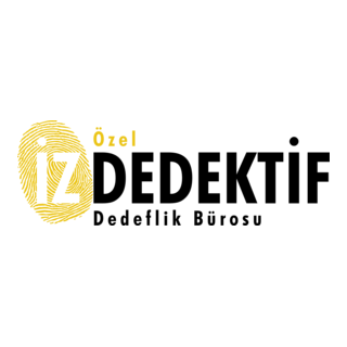 İz Özel Dedektif Bürosu Logo PNG Vector