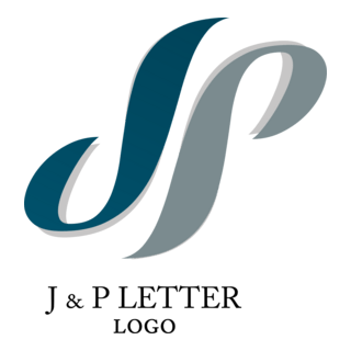 J P Letter Logo PNG Vector