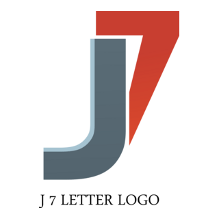 J7 Letter Logo PNG Vector
