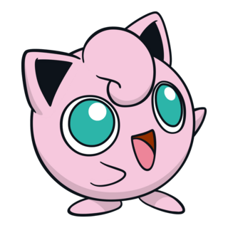 Jigglypuff Logo PNG Vector