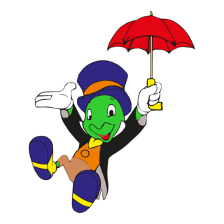 Jiminy Cricket Logo PNG Vector