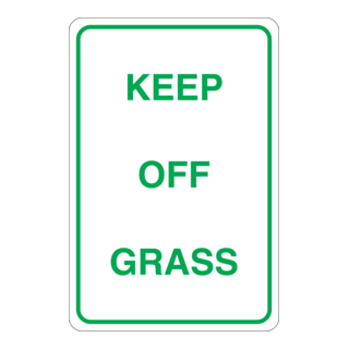Keep off grass Logo PNG Vector