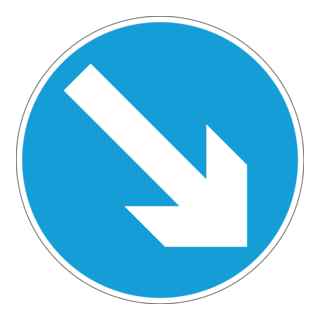 Keep right Logo PNG Vector