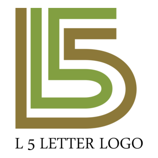L5 Letter Logo PNG Vector