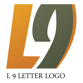 L9 Letter Logo PNG Vector
