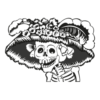 La Catrina Logo PNG Vector
