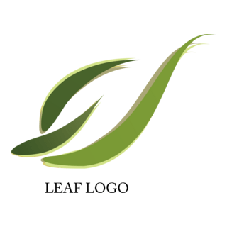 Leaf Design Logo PNG Vector