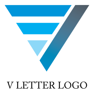 Letter V Design Logo PNG Vector