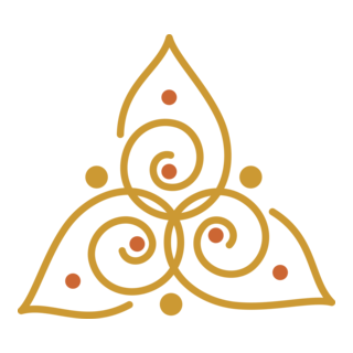 Line Flower Art Logo PNG Vector