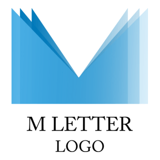 M Letter Logo PNG Vector