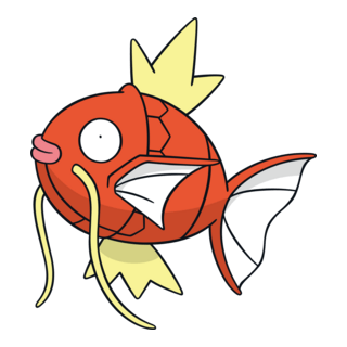 Magikarp Logo PNG Vector