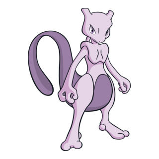 Mewtwo Logo PNG Vector