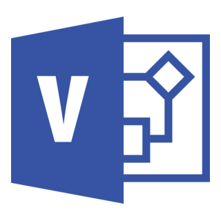Microsoft Visio Logo PNG Vector