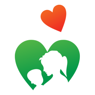 Mother Child Logo PNG Vector