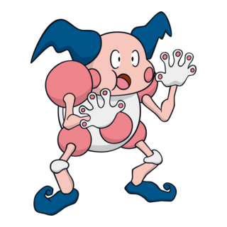 Mr. Mime Logo PNG Vector