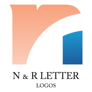 N R Letter Logo PNG Vector