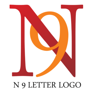 N9 Letter Logo PNG Vector
