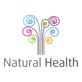 Natural Health Logo PNG Vector