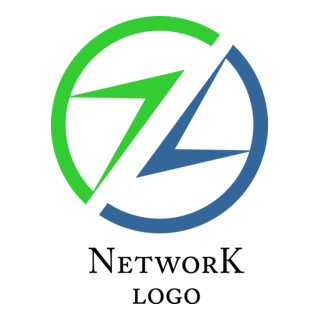 Network Web Z Letter Logo PNG Vector