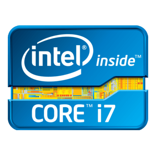 New Intel Core i7 Logo PNG Vector
